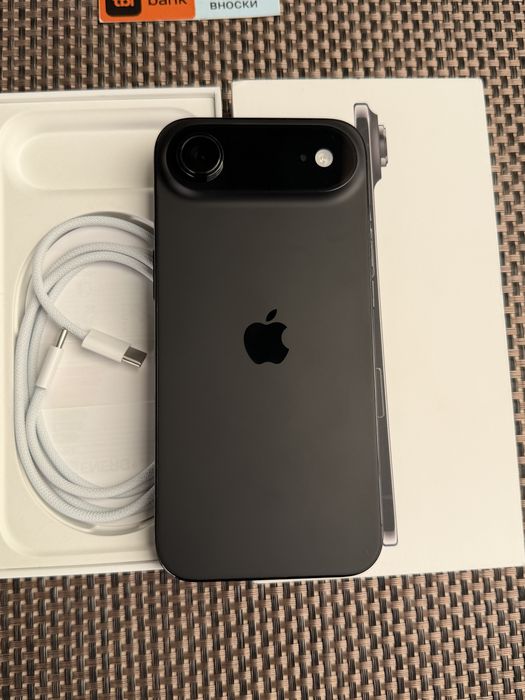 КАТО НОВ! *ЛИЗИНГ* iPhone Air 256Gb Black 17