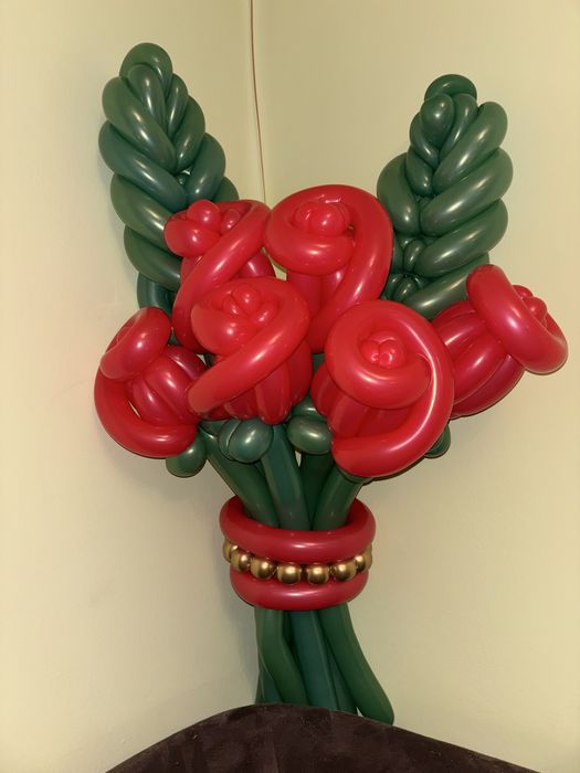 Цветя от балони.    .