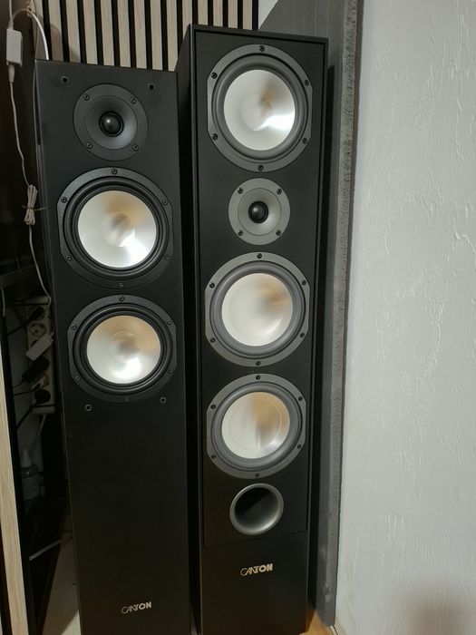 Boxe Podea Canton GLE 490 - Stare Impecabilă (150W RMS / 3 căi)
