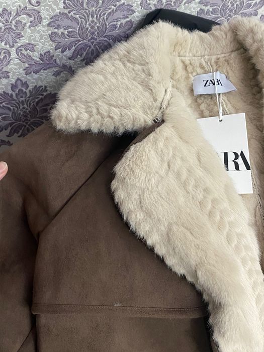 Продается эко дубленка новая от Zara
