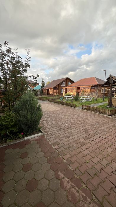 Домики из сруба в Боровом в Бурабае