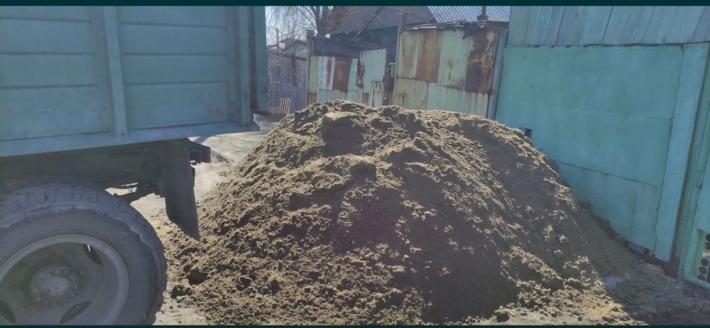 Доставка песка. Песок речной
