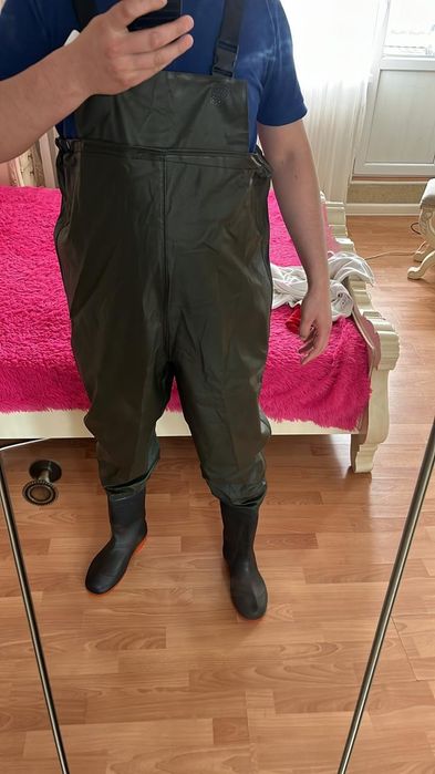 Резиновые полукомбинезон для рыбалки