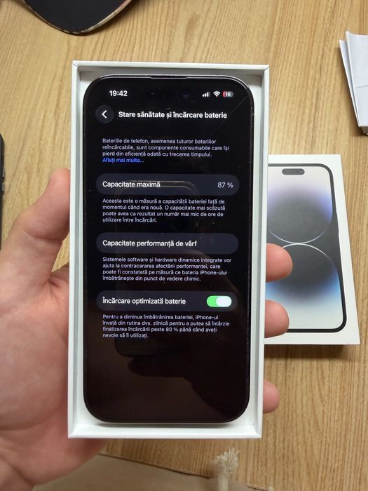 Iphone 14 pro 128gb 87% bateria