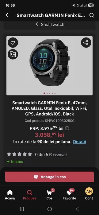 Garmin Fenix E 47mm