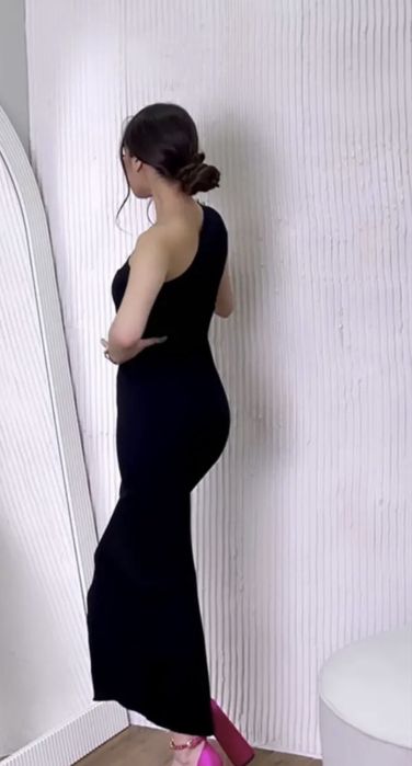 черное Платье лапша