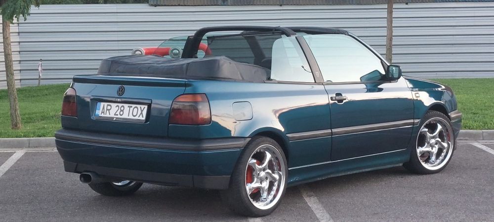 Vând Vw Golf 3 Cabrio 1.9 Tdi 1z An 1995 Cu fiscal pe loc Întreținut.