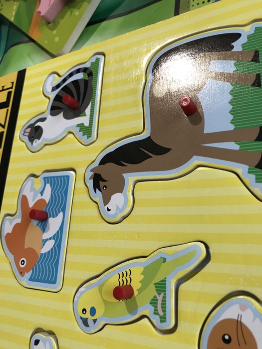 Пъзели музикален и 3 D ферма