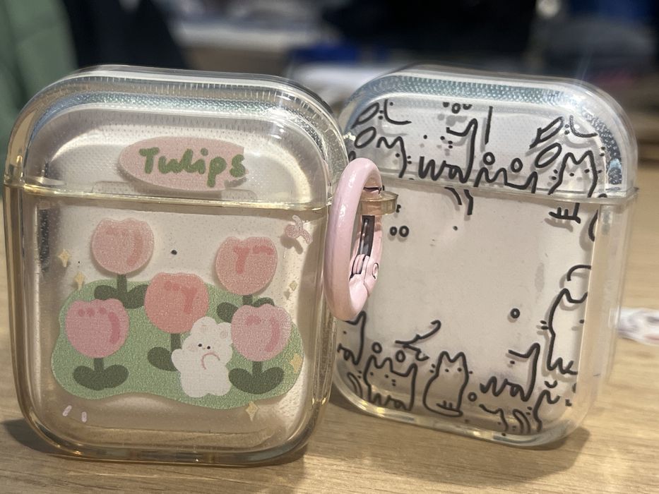 Airpods 1/2 , 2 кейса