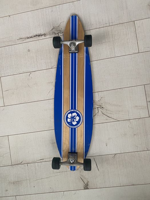 Longboard oxelo albastru