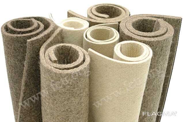 Войлок в широком ассортименте.