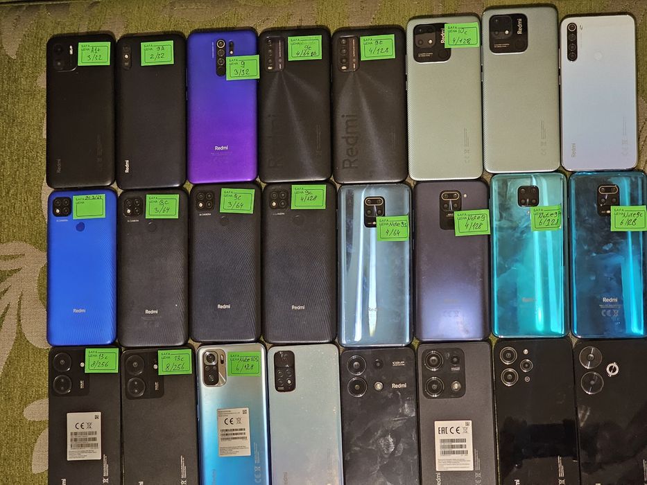 IPhone, Samsung,Vivo,Redmi, Xiaomi,RedMagic,Poco