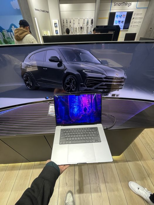 Macbook pro m1 pro 120 fps 16/512 16 yader quvati 15 soatdan oshadi