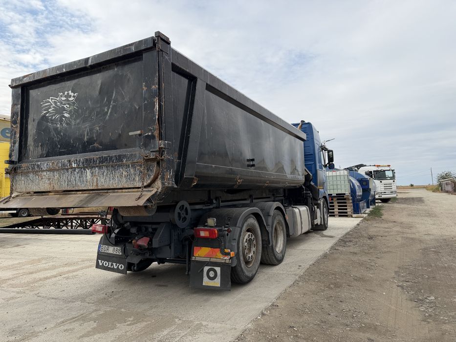 Volvo FH 12 6*2, 460hk abrol cu macara