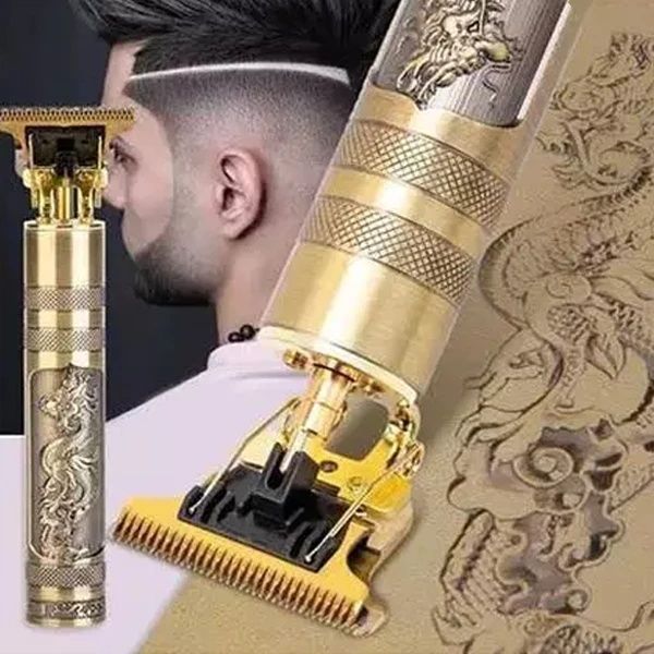 Mașină Tuns Ras Bărbierit Contur Barba Trimmer cu Acumulator
