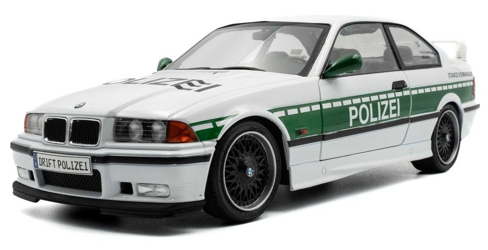 BMW E36 M3 Drift Police 1:18 Solido