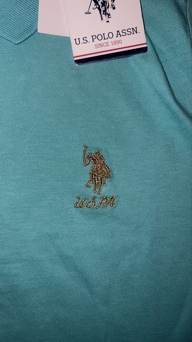 Tricou Polo Ralph Laurean turcoaz