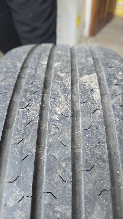 Vând set 4 jante de tablă cu anvelope Suzuki