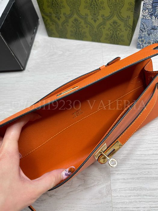 Geanta tip plic - Piele de vaca Texturata