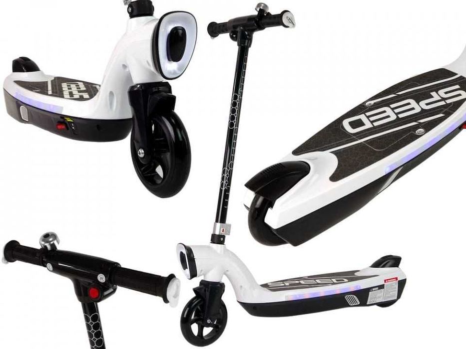 Trotineta electrica pentru copii 12V7Ah alba