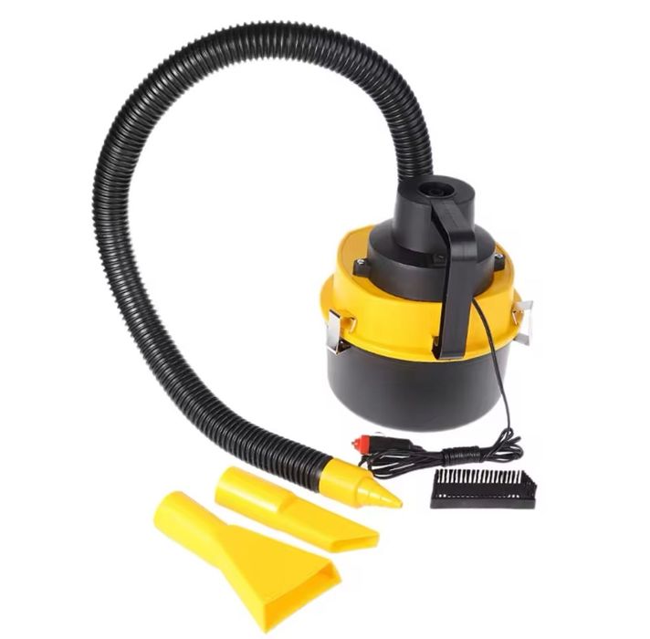 Мощна Прахосмукачка за кола автомобил с накрайници на 12V