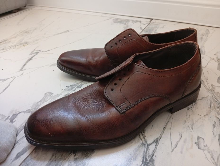 Туфли коричневые