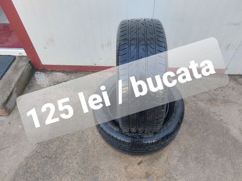 125 lei bucata! Doua anvelope de vara 215 55 r16 Platin