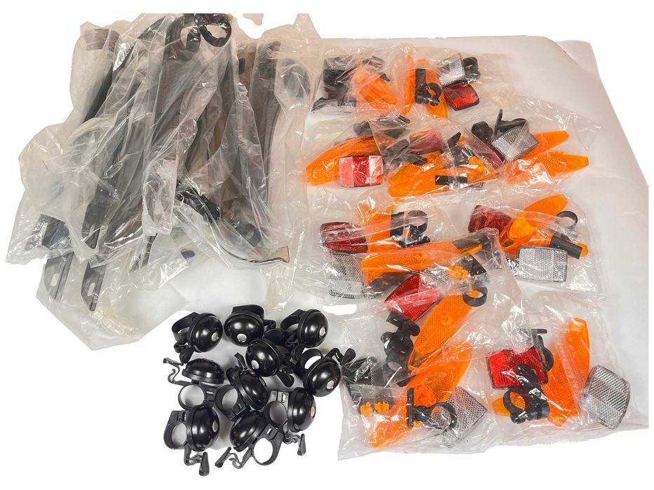 Промо 10 комплекта СветлоОтразители Звънец звънци колело велосипед