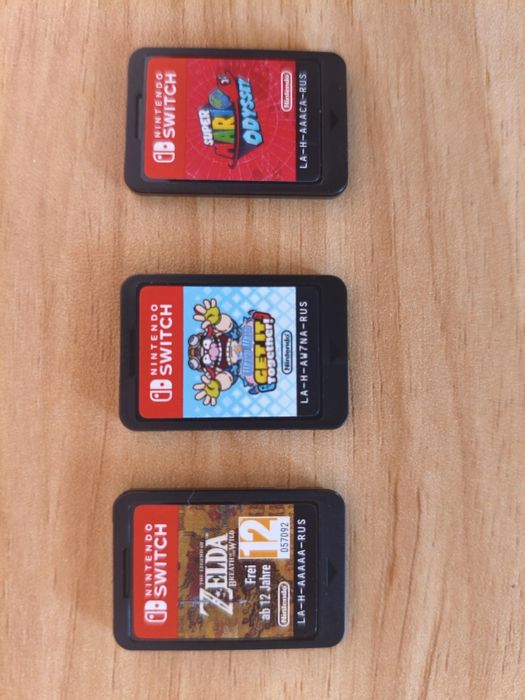 Картриджы игры для Nintendo switch