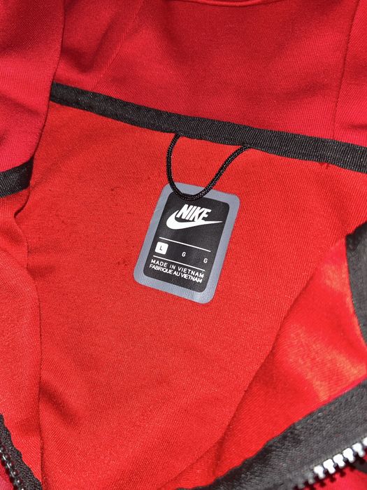 Nike tech fleece Red теч флис