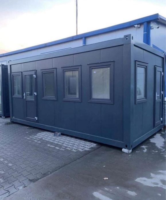 Containere modulare Birouri Spatii comerciale Showroom-uri Cantine Cabine de paza Depozite Vestia nure, Unitati de grupuri sanitare Scoli Spitale
