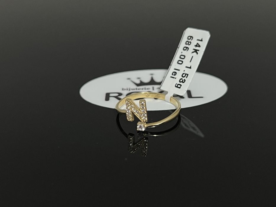 Bijuteria Royal CB : Inel dama aur nou 14k 1,53gr