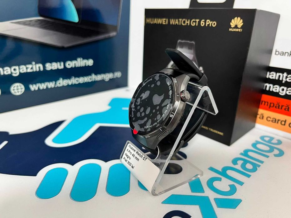 Huawei Watch GT 6 Pro 46 mm Negru SH * Garantie *Buy Back * deviceXchange