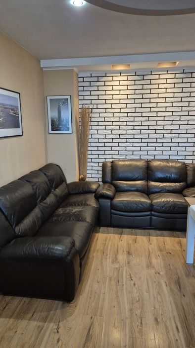 Диван естествена кожа