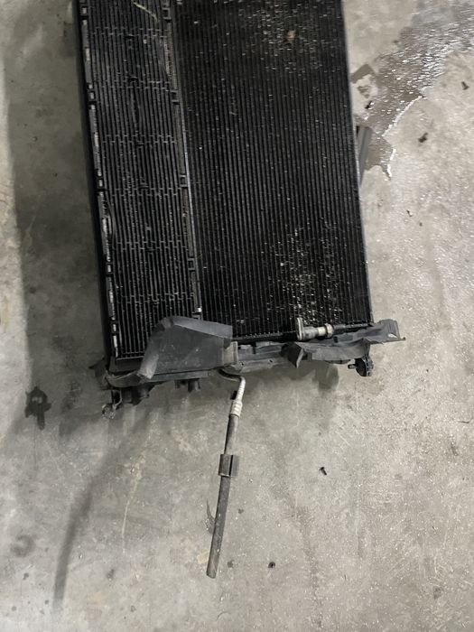 Set radiatoare apa aer gmv electroventilator Audi A4 A5 A6 2.0 Euro 6