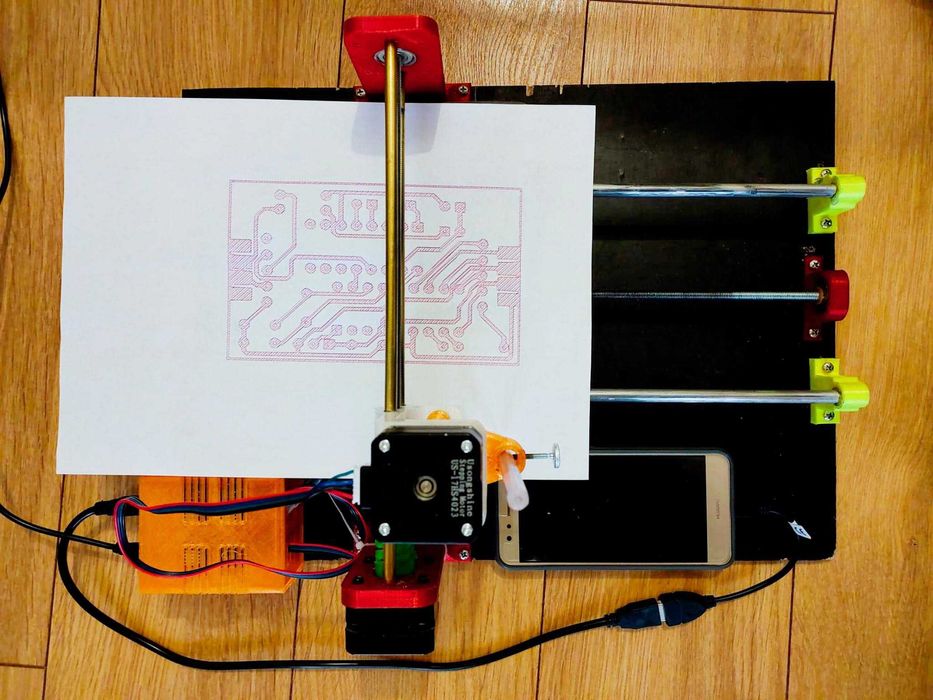 Proiect CNC plotter - diy