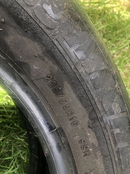 Vand 1 buc anvelopa  225/55/16  michelin alpin 7 mm m+s an 2018 dot