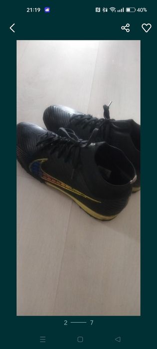 Футбольные бутсы  38р