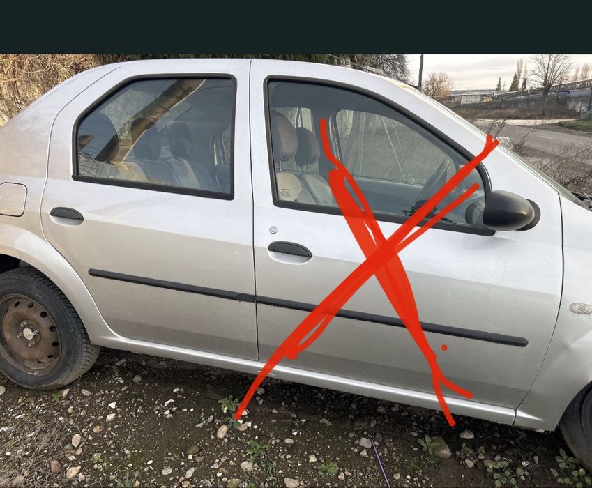 Usa laterala dreapta spate Dacia logan an 2008