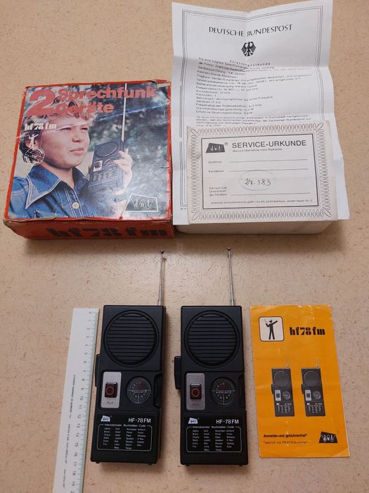 Стари немски Walkie Talkie