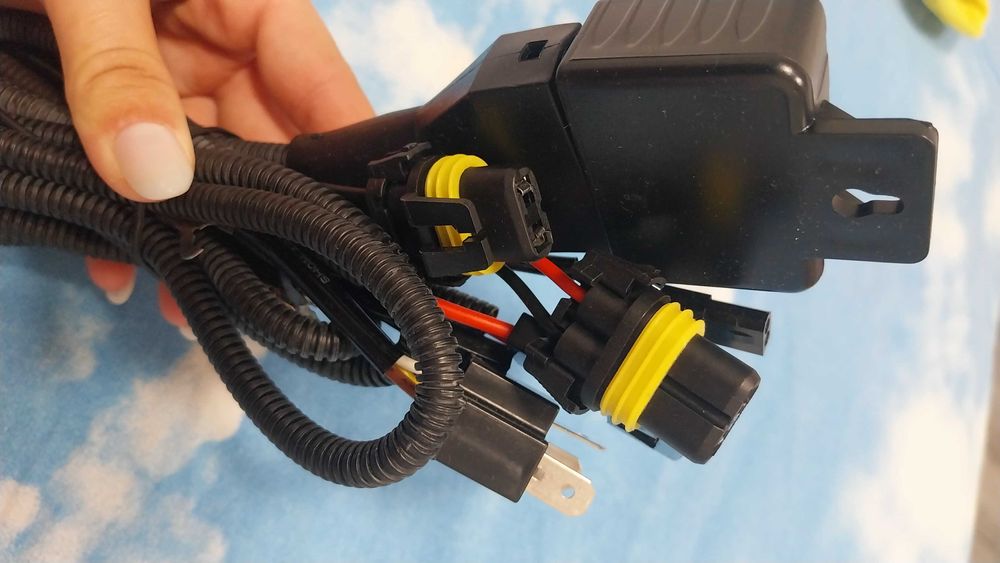 Cablaj releu baterie HID pentru controler bi-xenon Hi/Lo XtremeVision