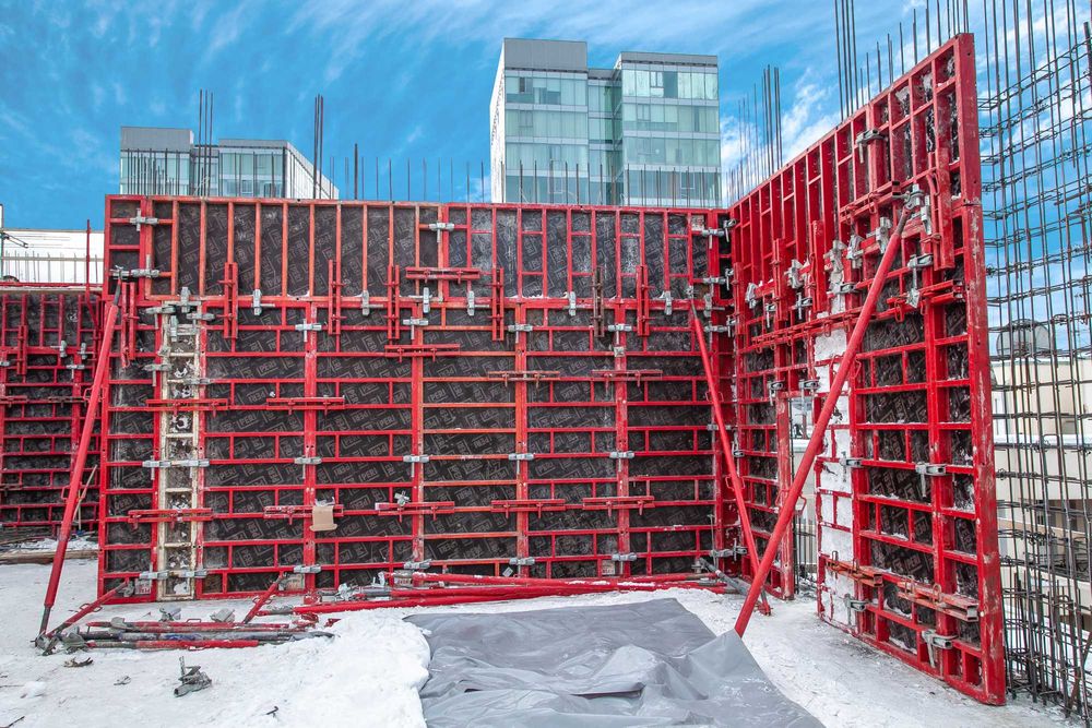 Аренда опалубки стен