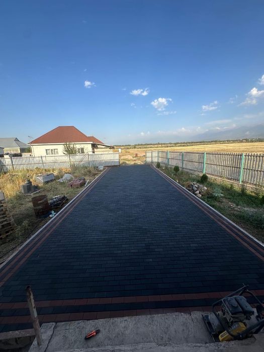 Укладка брусчатки