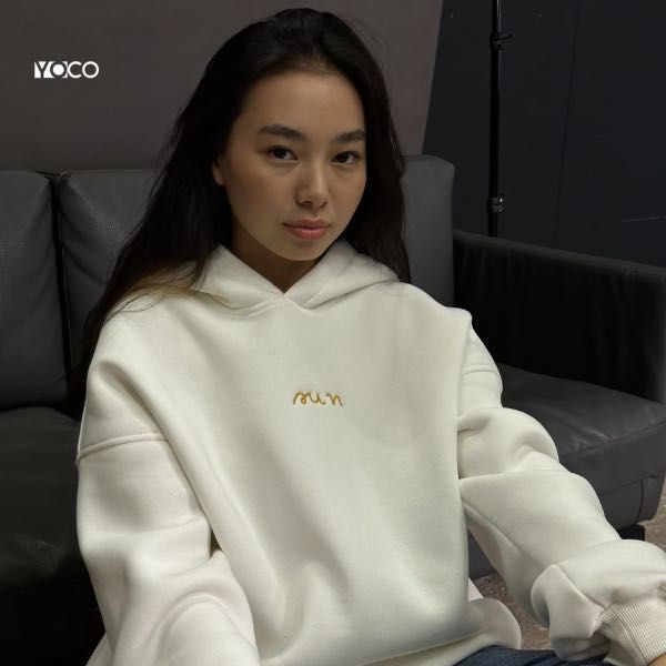 Теплое и мягкое худи SUN