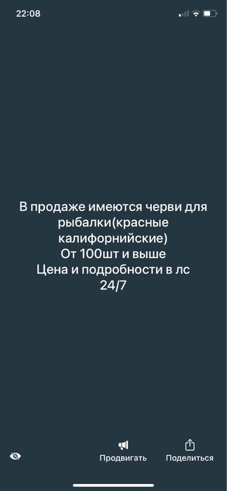 Черви для рыбалки