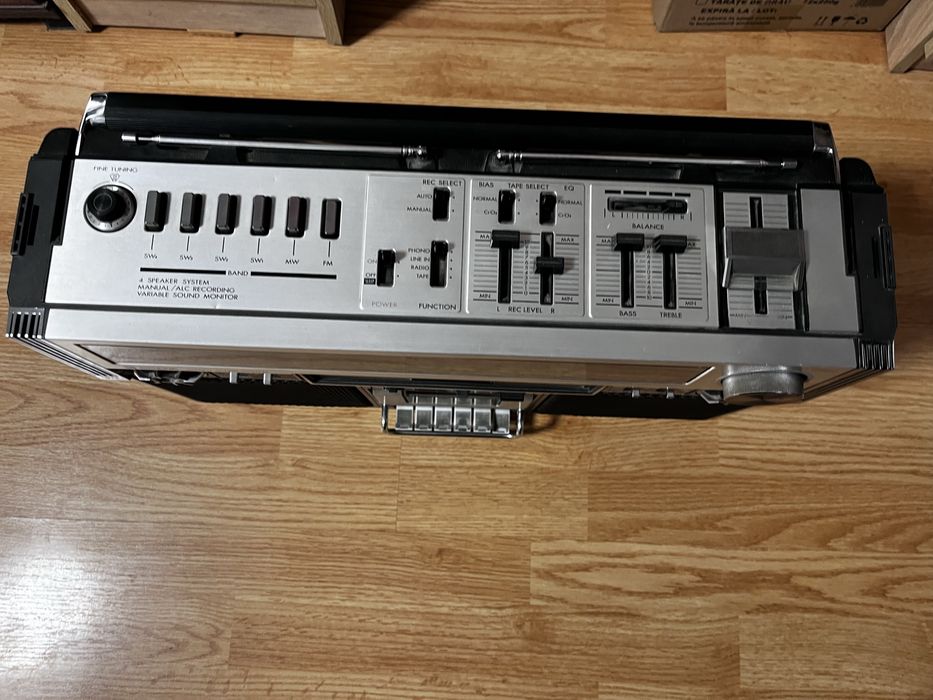 Casetofon vintage JVC RC-838JW – sunet original JVC, made in Japan ...