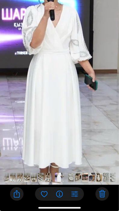 Платье Турция и туфли