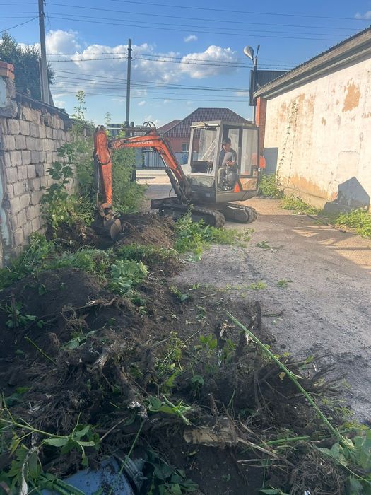 Мини экскаватор услуги