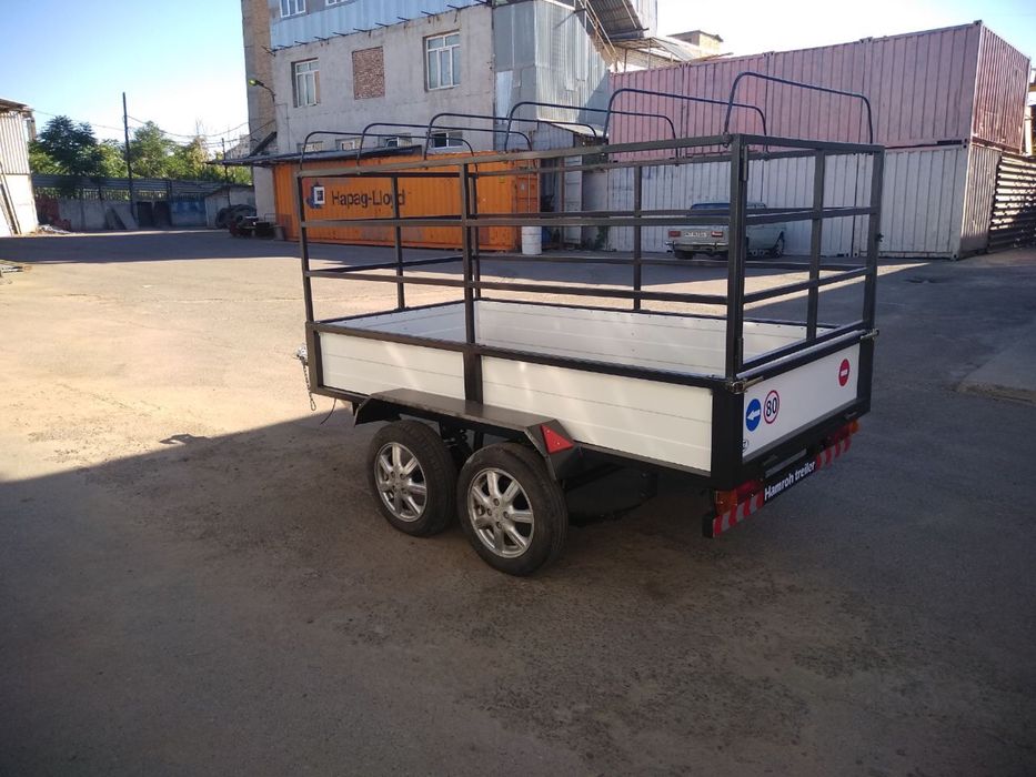 Заказга прицеплар ишлаб чикарамиз.