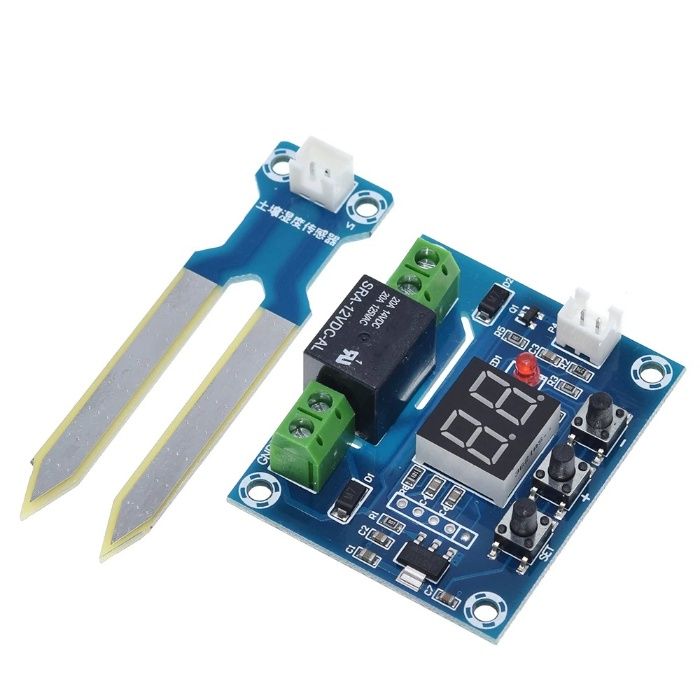 Modul SENZOR UMIDITATE sol cu releu pt SISTEM IRIGATIE automat